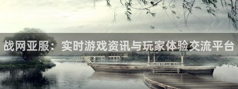 鼎点娱乐平台登录注册教程：战网亚服：实时游戏资讯与玩家体验交